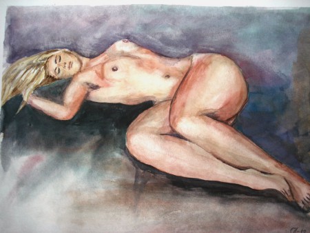 Sleeping, 30x40cm, 2012